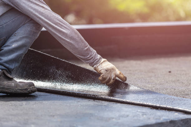 Professional Waterproofing technician working in Warsaw, NC
